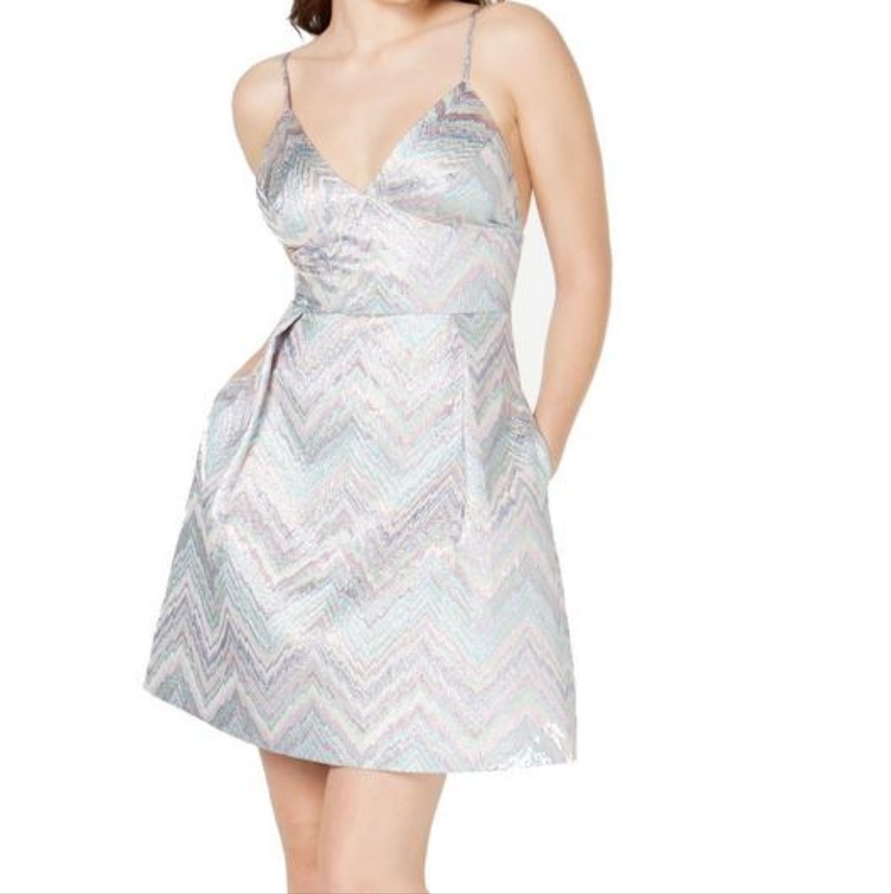 NWT Laundry multicolored dress by Shelli Segal US8